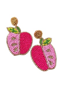 Joyería exclusiva, pendiente colgante de gota de mariposa bordado hecho a mano, elegante, a la moda, elección Premium para niña - Product Image 4