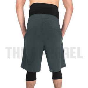 Nouveau prix bas, personnalisation de marque, short de course uni, respirant, pour homme, nouveau style. - Product Image 2