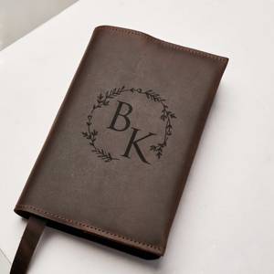 Protège-cahier professionnel en cuir véritable de luxe, anti-odeur, pour bureau, rechargeable, NBC-0045 - Product Image 1