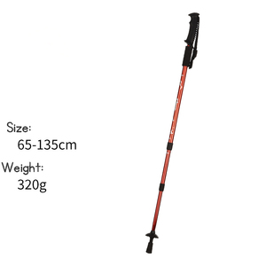 Storage Bag Trekking <b>Pole</b> Collapsible Tri-fold Trekking Hiking <b>Poles</b> <b>Light</b>-weight Collapsible Walking Stick Anti-Shock - Product Image 5