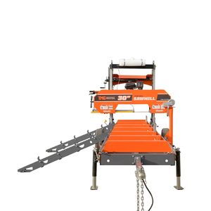 Rampa di Carico/Ribaltamento Tronchi con Verricello a 2 Velocità da 2000 Libbre, Ricevitore per Montante/Braccio, Pacchetto TMG PSM30, Lunghezza Rampa 70 Pollici, Capacità di Carico 3800 Libbre - Product Image 3