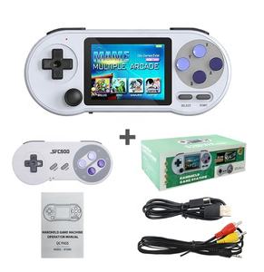 <span class=keywords><strong>Console</strong></span> de jeu portable SF2000 IPS, lecteur de jeux rétro portable, écran de 3 pouces avec 6000 jeux pour MAME GBA, jeux de puzzle pour enfants - Product Image 2