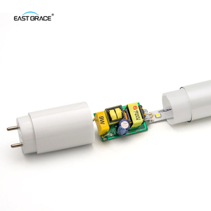 <span class=keywords><strong>Tubo</strong></span> <span class=keywords><strong>LED</strong></span> de Vidrio T8 de Alto Lumen, 5-22W, Ra>80, Alto CRI, Amplio Voltaje AC100-277V, Fácil Instalación - Product Image 5