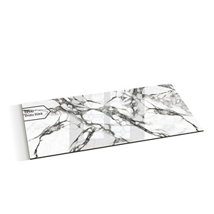 Nhà sản xuất xuất khẩu lớn Định dạng 60x120 cm sứ slab tráng men đánh bóng sàn gạch vàng đá cẩm thạch trắng gạch men biệt thự - Product Image 1