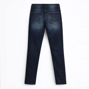 Cotton Jeans Distressed Design Custom Eco-Friendly Plus Size Fashion <b>Denim</b> <b>Material</b> Stretchable Casual Men's Jeans - Product Image 3