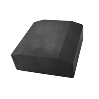 Bloc aimant en ferrite personnalisable avec trous Options multi-pôles et monopôles Perçage de précision Force magnétique puissante