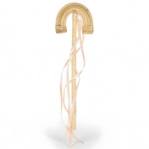 Jouets de jeu de rôle pour bébé fille, baguettes de princesse en rotin, baguette magique de fée de haute qualité, cadeaux de fête pour enfants - Product Image 1