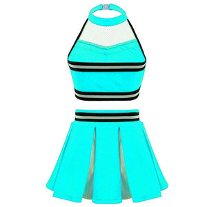 Tenue de cheerleading pour équipe scolaire, vêtements de sport de qualité supérieure, design élégant, tissu flexible, séchage rapide, performance optimale - Product Image 4