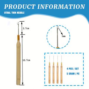 Outil professionnel pour extensions de cheveux, pour une installation facile, accessoire de coiffure réutilisable pour les professionnels de la beauté et des salons - Product Image 4