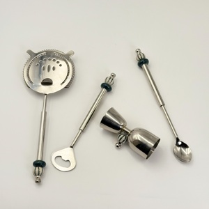 ชุดอุปกรณ์บาร์สแตนเลสสตีลสุดพิเศษ เป็นมิตรกับสิ่งแวดล้อม ดีไซน์ทันสมัย สำหรับตกแต่งบาร์ มอบอุปกรณ์เสริมที่ใช้งานได้จริง แข็งแรงทนทาน - Product Image 6