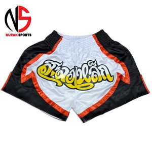 Shorts de boxe MMA Cross Training classiques pour hommes, shorts de gym classiques, vêtements de combat pour Muay Thai et arts martiaux - Product Image 1