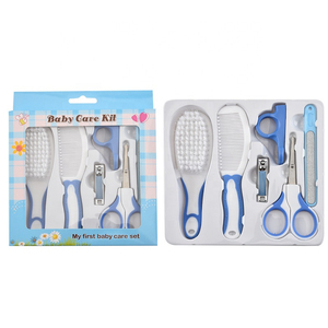 Kit profesional de aseo para mascotas 8 en 1, set de aseo para perros y gatos, cortauñas, peine para eliminar el pelo, tijeras, cepillo de baño, herramientas de viaje - Product Image 2