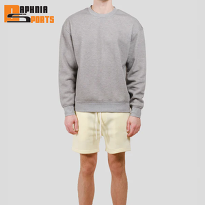 Nouvel Arrivage – Short en Toile 100% Coton pour Homme, Fabrication Personnalisée, Uni, 220 g/m², Taille Mi-Haute Élastique, Séchage Rapide, Respirant, Décontracté - Product Image 3