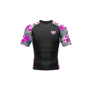 Rashguard MMA personnalisé imprimé pour homme, noir, manches longues, compression, séchage rapide, ajusté, en spandex et polyester, vêtements d'arts martiaux mixtes - Product Image 1