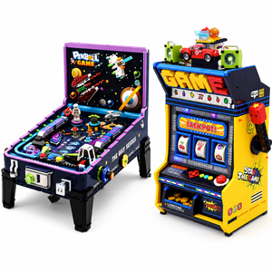 GULY 60542 3571PCS Máquina recreativa eléctrica de frutas, bloques de construcción, consola de juegos funcional, juguete de ladrillos de plástico creativo DIY, regalo - Product Image 1