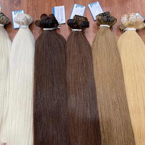 Proveedor de Cabello Natural Liso en Trama, Cabello Virgen de Doble Trama, Paquetes de Cabello en Muchos Colores - Product Image 1