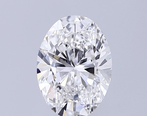 Diamant ovale brillant de 2,80 carats E VS1, cultivé en laboratoire, excellente finition, clair comme de l'eau, diamant solitaire durable pour fiançailles sur mesure - Product Image 1