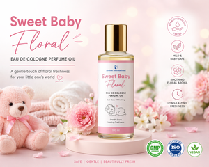 น้ำหอมอโอลองแบบไม่มีแอลกอฮอล์ กลิ่นดอกไม้หวานละมุน สำหรับทารกแรกเกิดและเด็กเล็ก ใช้ได้ทุกวัน - Product Image 2