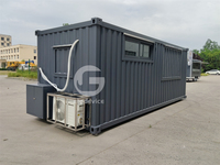 Etodevice - Restaurant modulaire en conteneur de 20 pieds, kiosque mobile de restauration rapide pour marché, foire, entreprise de restauration temporaire
