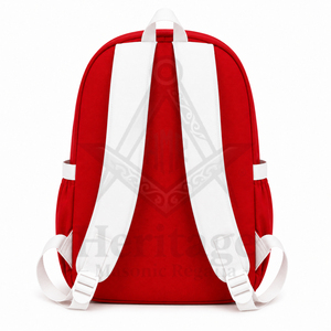 Heritage Masonic Regalia Greek Apparel Masonic Wear Fraternity Gym <b>Backpacks</b> Polyester Fabric Light <b>Weight</b> Bag School <b>Backpack</b> - Product Image 5