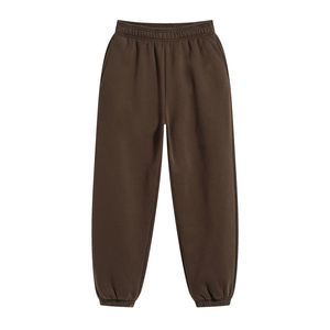 Cotton Fleece <b>Trouser</b> Everyday Casual Pants Cotton Fleece Fabric Comfortable Fit - Product Image 1