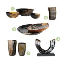 Corne à boire 100% naturelle en corne de vache, fabriquée à la main, polie, écologique, pour la maison, la voiture, l'extérieur, l'hôtel, l'application domestique - Product Image 6
