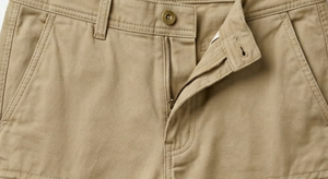 Pantalones Chinos de Lona Gruesa para Hombre, Cintura Media, Bordados, Personalizados, Pierna Recta, Cierre de Cremallera, Frente Plano, Casuales, Servicio OEM - Product Image 4