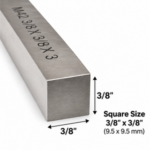 5 Pièces de fraises carrées M42 HSS 3/8'' x 3/8'' x 3'' pour tour, provenant de Delhi - Product Image 3
