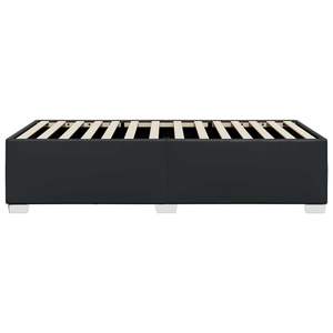 โครงเตียงหนังเทียมสีดำทันสมัย ทำจากไม้แปรรูป ขนาดเตียงคู่ หุ้มเบาะ - Product Image 5