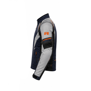 Nouvelle veste de moto imperméable en textile pour motard, avec fermeture éclair sur le devant, vêtement de protection pour la conduite, en vente. - Product Image 3