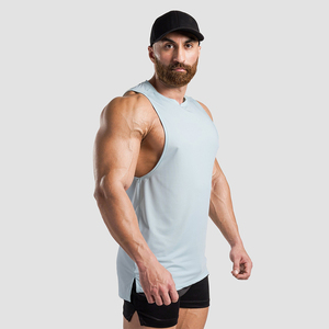 Camiseta sin mangas ligera para hombre, proveedor de ropa casual, camiseta sin mangas lisa para hombre, ropa de verano, camiseta sin mangas al por mayor - Product Image 2