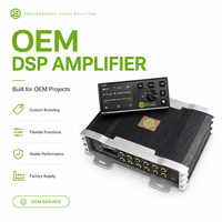 Amplificador de Potencia Sennuopu OEM, Procesador de Audio DSP, Amplificador de 4 Canales