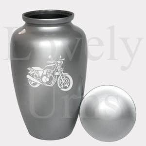 Classic Motorbike Cremation Urn <b>for</b> Human <b>Ashes</b> Memorial Funeral Urn Decorative <b>Keepsake</b> <b>Ash</b> Container Motorcycle Theme - Product Image 2