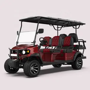 CE golf carts electric 6 seater Off Road Golf Cart best electric golf cart