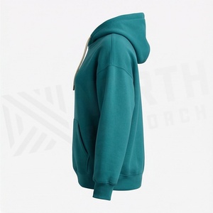 Heavy Weight Vintage Customized Color Pullover Hoodie Acid Wash Oversized Women Cotton Hoodies Heavyweight Sweatshirt - Product Image 3