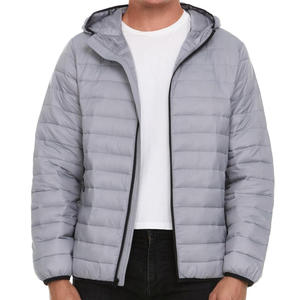 Men's Winter Down Puffer <b>Jacket</b> Duck Down Lightweight <b>Thin</b> Padded <b>Jackets</b> Hiking Camping Climbing Graphene Lining Warm Coat - Product Image 1