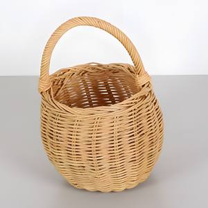 Cesta de almacenamiento de ratán colorida para niños, cestas de regalo naturales tejidas a mano, decoración para picnic, fiestas y guardería - Product Image 5