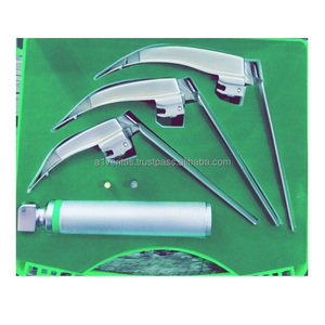 Laryngoscope ORL de diagnostic McCoye A-1 VERITAS de haute qualité, avec éclairage MegaLight, lame MacIntosh, pointe flexible, fibre optique - Product Image 2