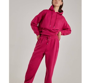 Sweat à capuche d'hiver 2026 High Street, Fourniture ODM, Pull en molleton technique 100% coton, Vêtement pour femme, Sweat à capuche 450 GSM - Product Image 2