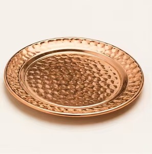 Luxury Home Copper Coaster Set Premium <b>Table</b> <b>Protector</b> for Coffee <b>Table</b> Dining Room Restaurant Hotel Bar Decor - Product Image 5