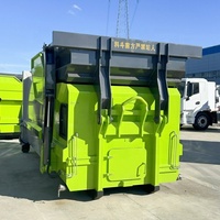 Station de compactage des déchets de haute qualité bacs 10cbm 12cbm 14cbm 16cbm collecte efficace des déchets boîte de vitesses de moteur manuelle