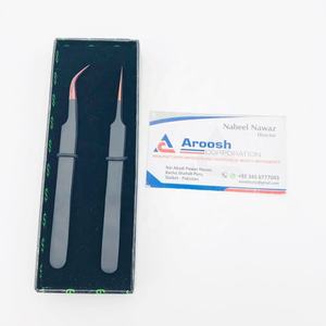 แหนบถอนขนตาเจสีโรสโกลด์อุปกรณ์ต่อคิ้วที่แยกออกจากกัน - Product Image 2