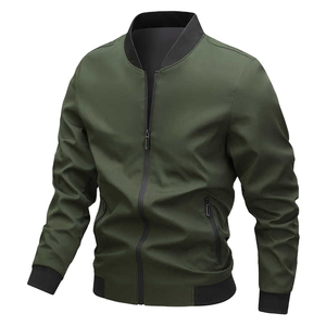 Blouson Bomber Homme Personnalisé en Gros – Qualité Supérieure, Coupe Ample, Polyester/Nylon, Col Montant, Séchage Rapide, Respirant, Hiver Décontracté - Product Image 1