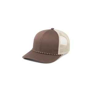 Gorra Trucker de Malla Gris Blanca de 6 Paneles, Ajustable, Unisex, Casual, para Primavera/Verano - Product Image 4