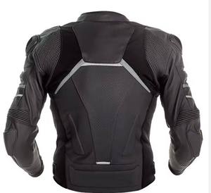 Chaqueta de Cuero de Primera Calidad con Diseño Personalizado OEM para Motociclismo, Ropa de Primera Calidad para Motociclismo y Automovilismo - Product Image 4