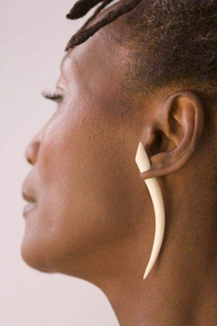 Pendientes de Hueso de Camello, Búfalo, Vaca y Buey, Ecológicos, Hechos a Mano, Joyería de Moda, Aros, Joyería Corporal, Artesanía Natural - Product Image 4