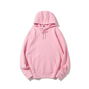 เสื้อฮู้ดโอเวอร์ไซส์ สีเขียวล้วน ผ้าโพลีเอสเตอร์เฟรนช์เทอร์รี่ สไตล์ลำลองสำหรับผู้ชาย ใส่ได้ในฤดูใบไม้ร่วง มีกระเป๋า ดีไซน์ทรงปกติ แขนยาว - Product Image 1