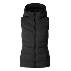 Gilet matelassé décontracté imperméable pour femme, sans manches, prix de gros - Product Image 1