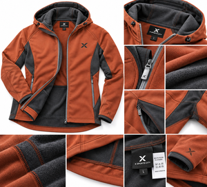 Sweat-shirts et sweats à capuche personnalisés, vêtements de golf |   Argile Cooper Matériellement Adoucie, Six Variations de Couleurs |   Fabricant OEM ODM |   X Sports City | - Product Image 4