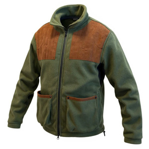 Veste de chasse en polaire sherpa de qualité supérieure pour hommes, veste d'hiver chaude coupe-vent et épaisse pour la chasse sur le terrain - Product Image 1